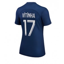 Paris Saint-Germain Vitinha Ferreira #17 Hemmatröja Dam 2022-23 Korta ärmar